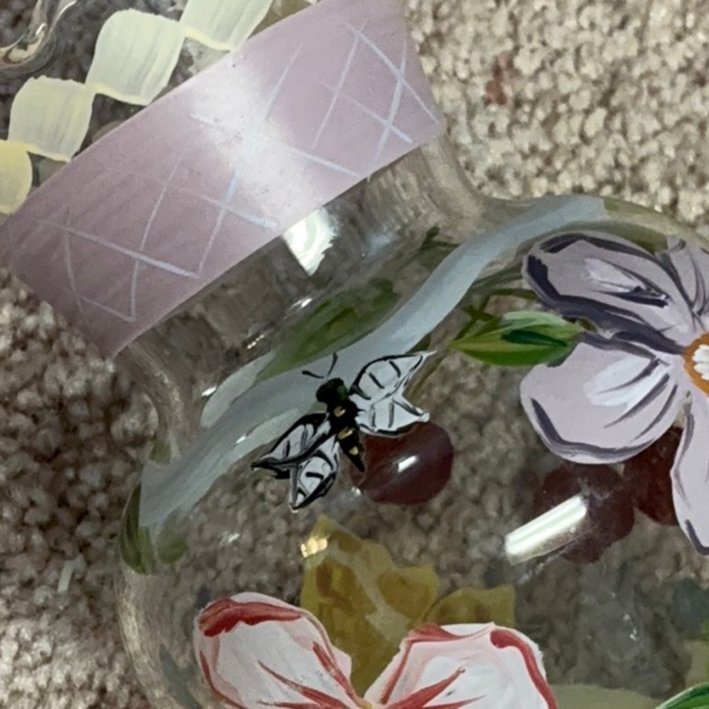 Vintage Hand painted floral Tracy Porter collectors artistic Rare Vase - Picture 14 of 15